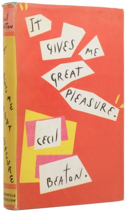 Item #55203 It Gives Me Great Pleasure. Cecil BEATON