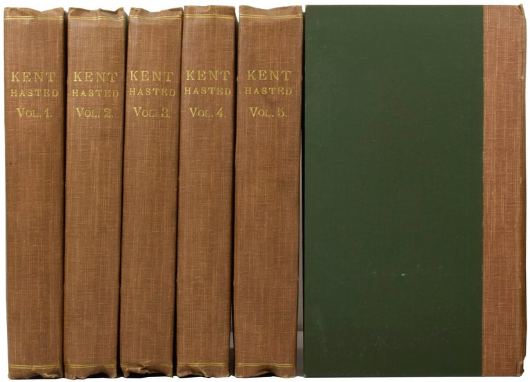 Item #55490 The History and Topographical Survey of the County of Kent. Edward HASTED.