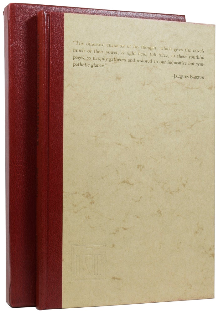 Item #55847 Chandler Before Marlowe: Raymond Chandler's Early Prose and Poetry, 1908-1912. Raymond CHANDLER, Matthew J. BRUCCOLI, Jacques BARZUN, preface.