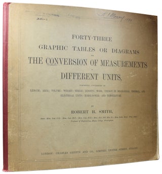 Item #55925 Forty-Three Graphic Tables or Diagrams for the Conversion of Measurements in...