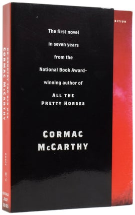 Item #56630 No Country for Old Men. Cormac MCCARTHY, born 1933