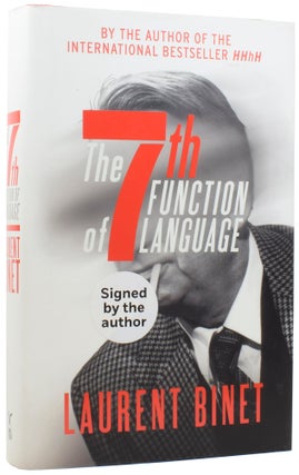 Item #56823 The 7th Function of Language. Laurent BINET, 1972, Sam TAYLOR