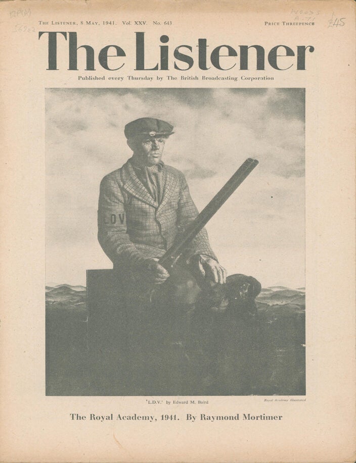 Item #56922 The Listener. Vol. XXV No.643. Winston CHURCHILL.