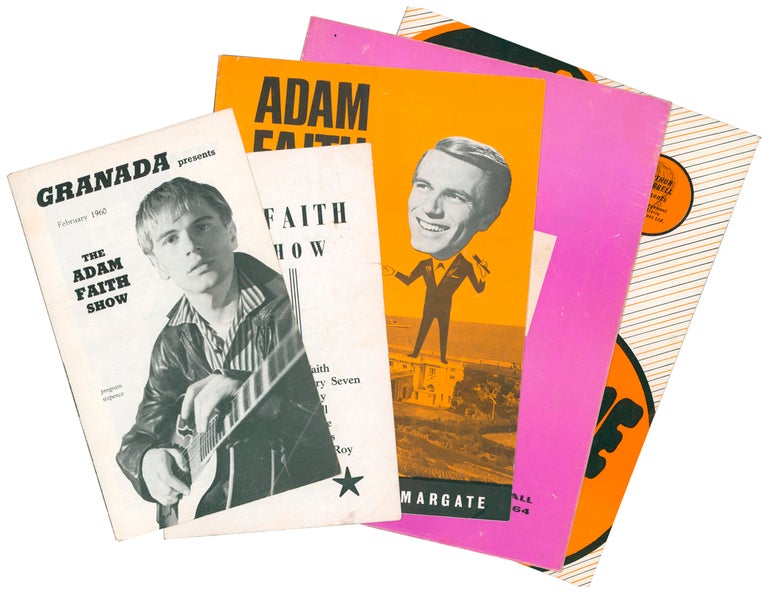 Item #57007 The Adam Faith Show [Five Adam Faith Concert Programmes]. Adam FAITH.