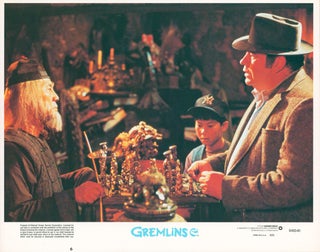 Item #57025 Gremlins [LOBBY CARDS]. Chris COLUMBUS, writer, Joe DANTE, director, Steven...