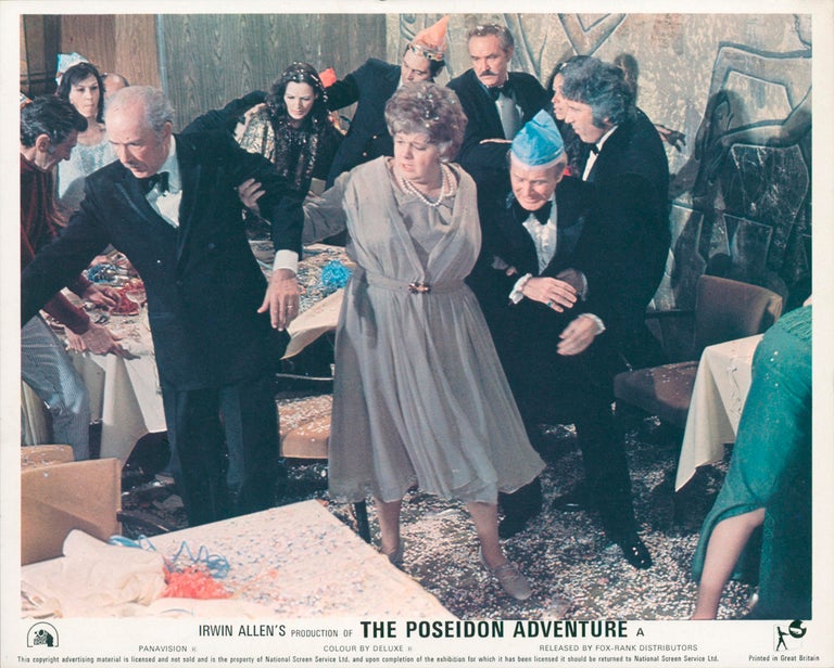 Item #57033 The Poseidon Adventure [LOBBY CARDS]. Ronald NEAME, director, Stirling SILLIPHANT, Wendell MAYES, writers, Irwin ALLEN, producer, Paul GALLICO, concept.