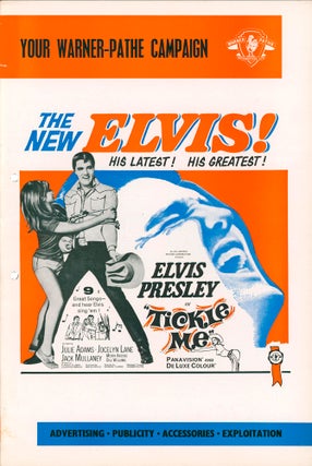 Item #57040 Tickle Me [MOVIE CAMPAIGN BROCHURE]. [Elvis Presley]. Norman TAUROG, director, Elwood...