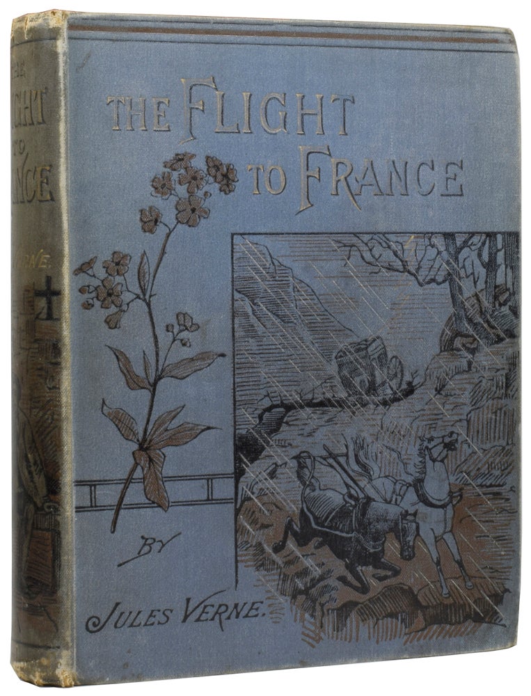 Item #57375 The Flight To France. Or The Memoirs of a Dragoon. A Tale of the Days of Dumoriez. Jules VERNE, Gabriel, Georges ROUX.