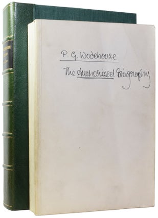 Item #57507 P.G. Wodehouse: A Biography. Frances DONALDSON
