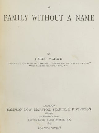 A Family Without a Name.