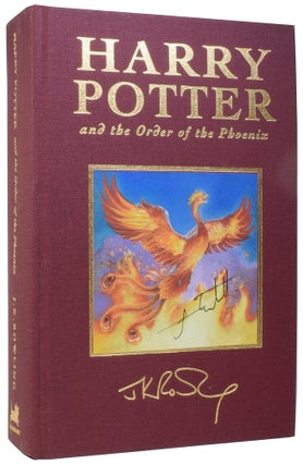 Item #57737 Harry Potter and the Order of the Phoenix. J. K. ROWLING, born 1965