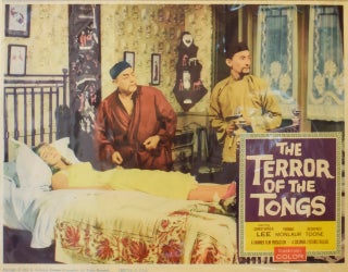 Item #57750 The Terror of the Tongs [LOBBY CARD]. Jimmy SANGSTER, writer, Anthony BUSHELL,...
