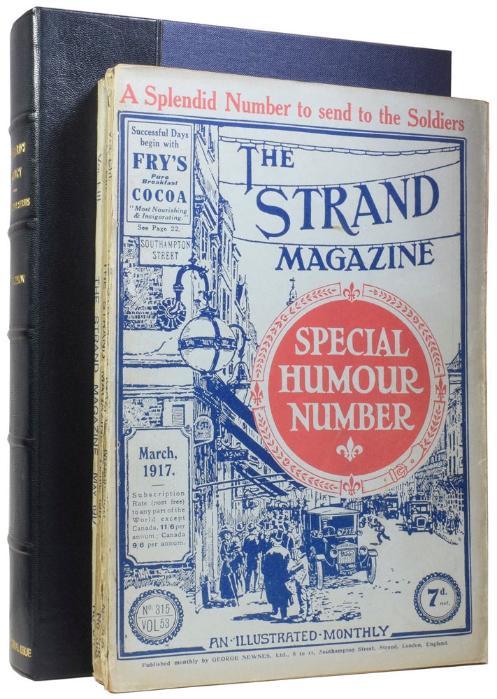 Item #57768 Punchard's Agency [and] Jeeves and the Unbidden Guest [and] The British Campaign in France [and] Uneasy Money [and] The Man-Trap [in] The Strand Magazine. Volume 53, numbers 315, 316 and 317. Edgar JEPSON, Arthur Conan DOYLE, P. G. WODEHOUSE, "SAPPER", Herman Cyril MCNEILE.