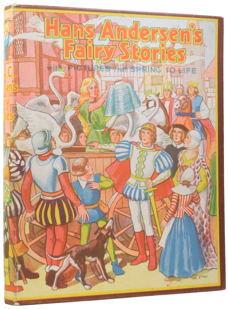 Item #57820 Hans Andersen's Fairy Tales with Pictures that Spring to Life. Bookano Series. Hans Christian ANDERSEN, Stephen Louis GIRAUD, Elizabeth Merwin WICKHAM.