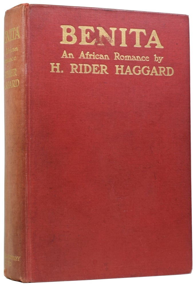 Item #57971 Benita. An African Romance. Henry Rider HAGGARD, Sir, Gordon BROWNE.