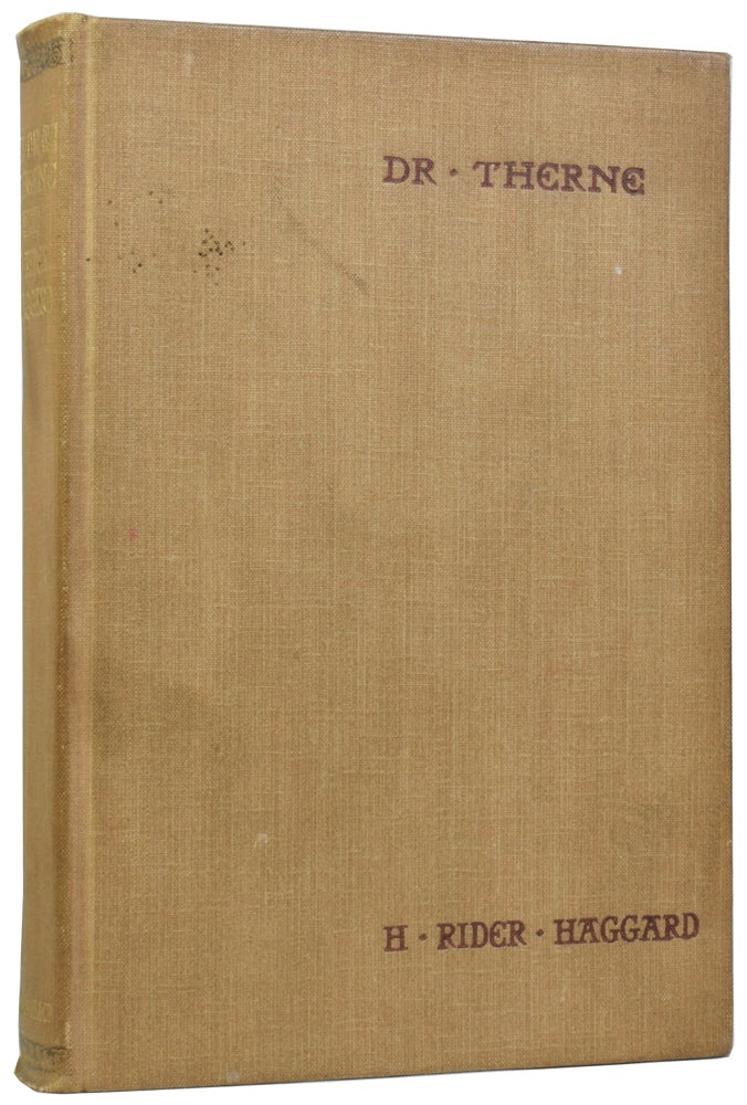 Item #57976 Doctor Therne. Henry Rider HAGGARD, Sir.