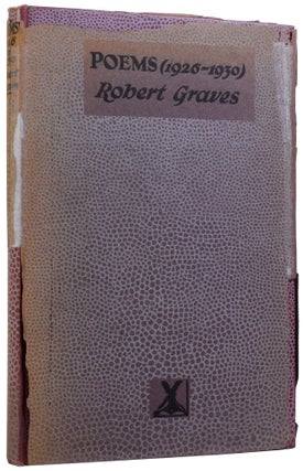 Item #57996 Poems 1926-1930. Robert GRAVES