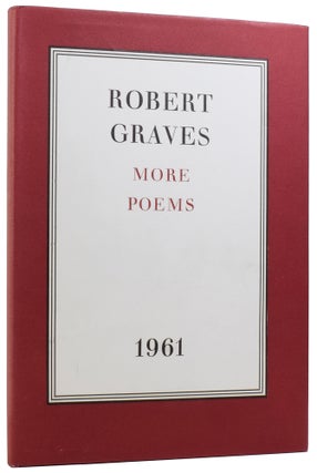 Item #57998 More Poems 1961. Robert GRAVES