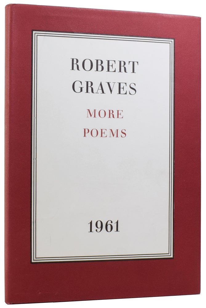 Item #57998 More Poems 1961. Robert GRAVES.