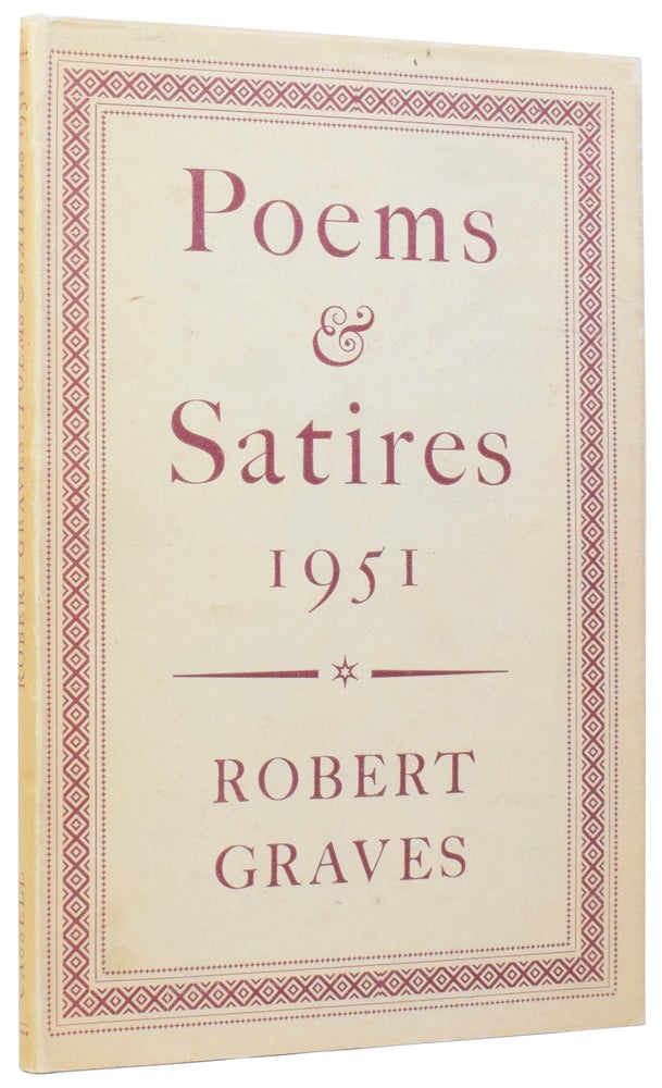 Item #58007 Poems and Satires 1951. Robert GRAVES.
