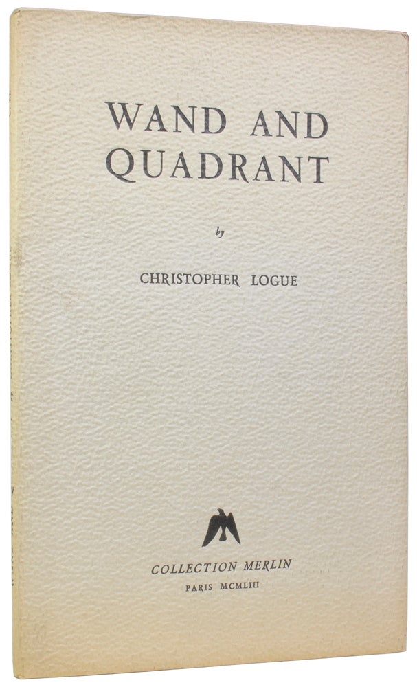 Item #58013 Wand and Quadrant. Christopher LOGUE.