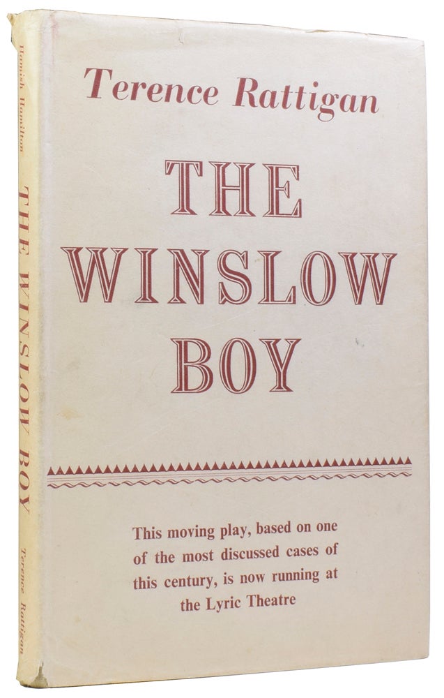 Item #58117 The Winslow Boy. Terence RATTIGAN.