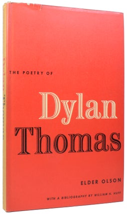 Item #58183 The Poetry of Dylan Thomas. Elder OLSON