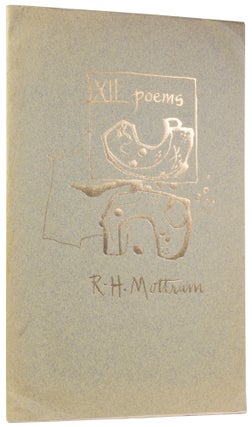Item #58205 Twelve Poems. R. H. MOTTRAM, Edmund BLUNDEN, introduction, Rigby GRAHAM