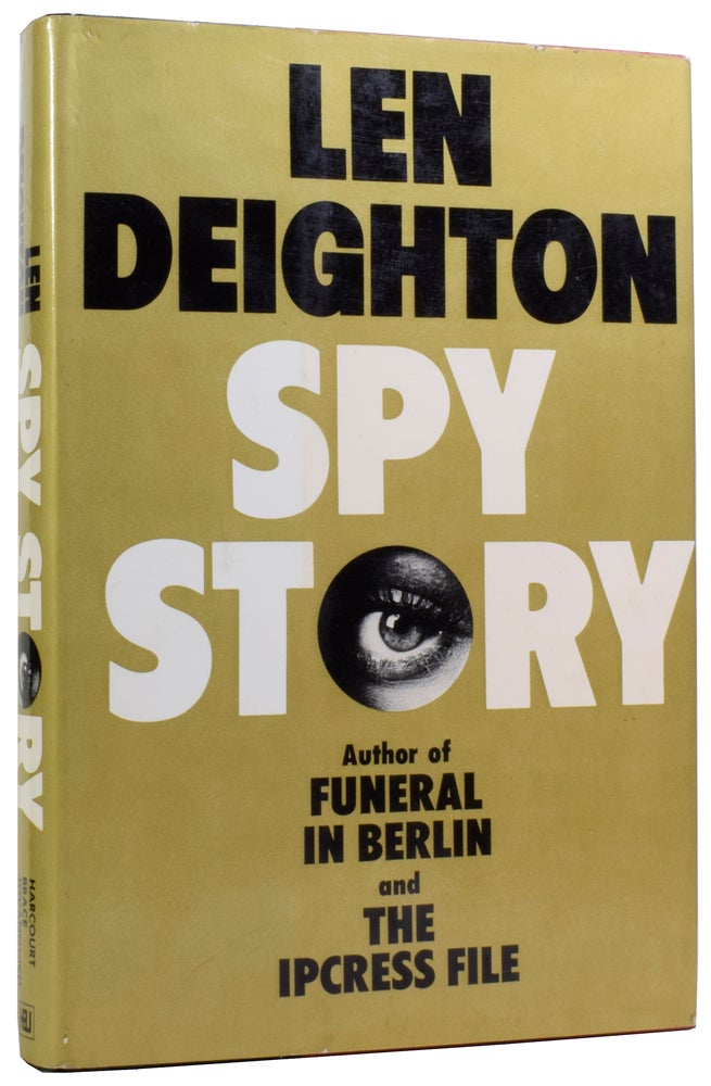Item #58311 Spy Story. Len DEIGHTON, born 1929.