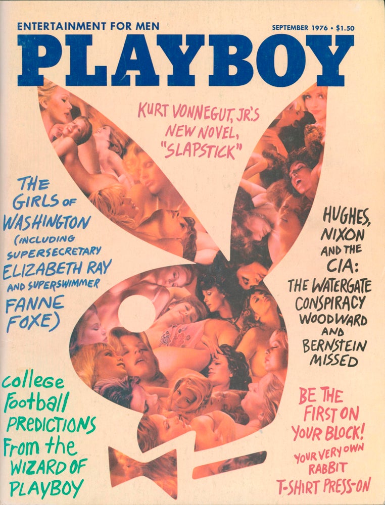 Item #58335 Playboy Magazine. Vol. 23, no. 9. Helmut NEWTON, Kurt Jr. VONNEGUT, Hugh M. HEFNER.