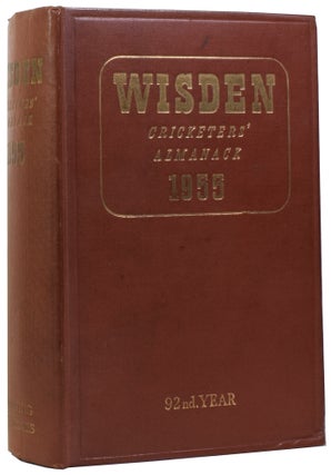Item #58375 Wisden Cricketers' Almanack 1955. Norman PRESTON