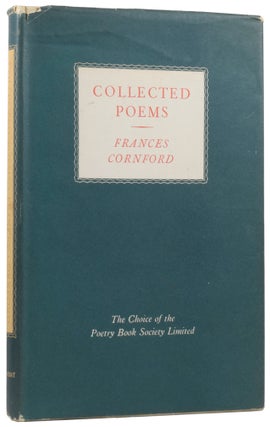 Item #58670 Collected Poems. Frances CORNFORD