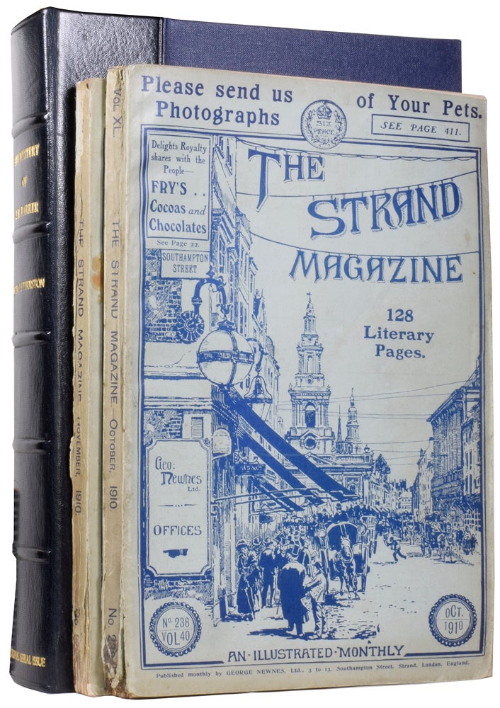 Item #58790 The Mystery of J.H. Farrer [in] The Strand Magazine. Volume 40; numbers 238 and 239. E. Temple THURSTON, E. NESBIT, P. G. WODEHOUSE.
