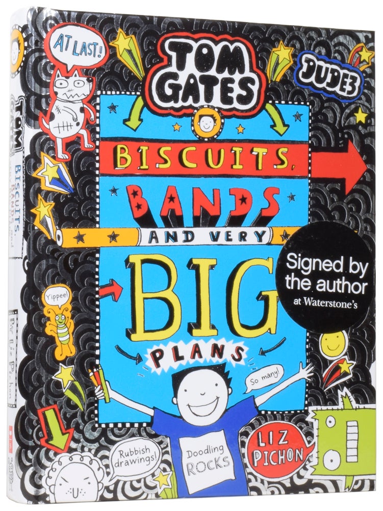 Item #58852 Tom Gates: Biscuits, Bands, and Very Big Plans. Liz PICHON, born 1963.