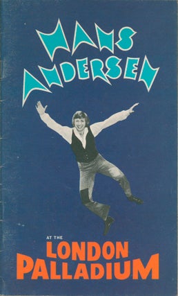 Item #58943 Tommy Steele at the Windmill Theatre, Great Yarmouth [and] Hans Andersen, at the...