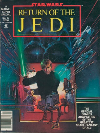 [Star Wars Adaptations]: Return of the Jedi, the Storybook based on the Film; The Star Wars Storybook; The Official Comics Adaption of Star Wars: Return of the Jedi; Star Wars: The Empire Strikes Back, Official Collectors Edition; Star Wars: Return of the Jedi, Official Collectors Edition; Star Wars: Return of the Jedi, Giant Collectors Compendium: Heroes, Villains, Creatures & Droids.