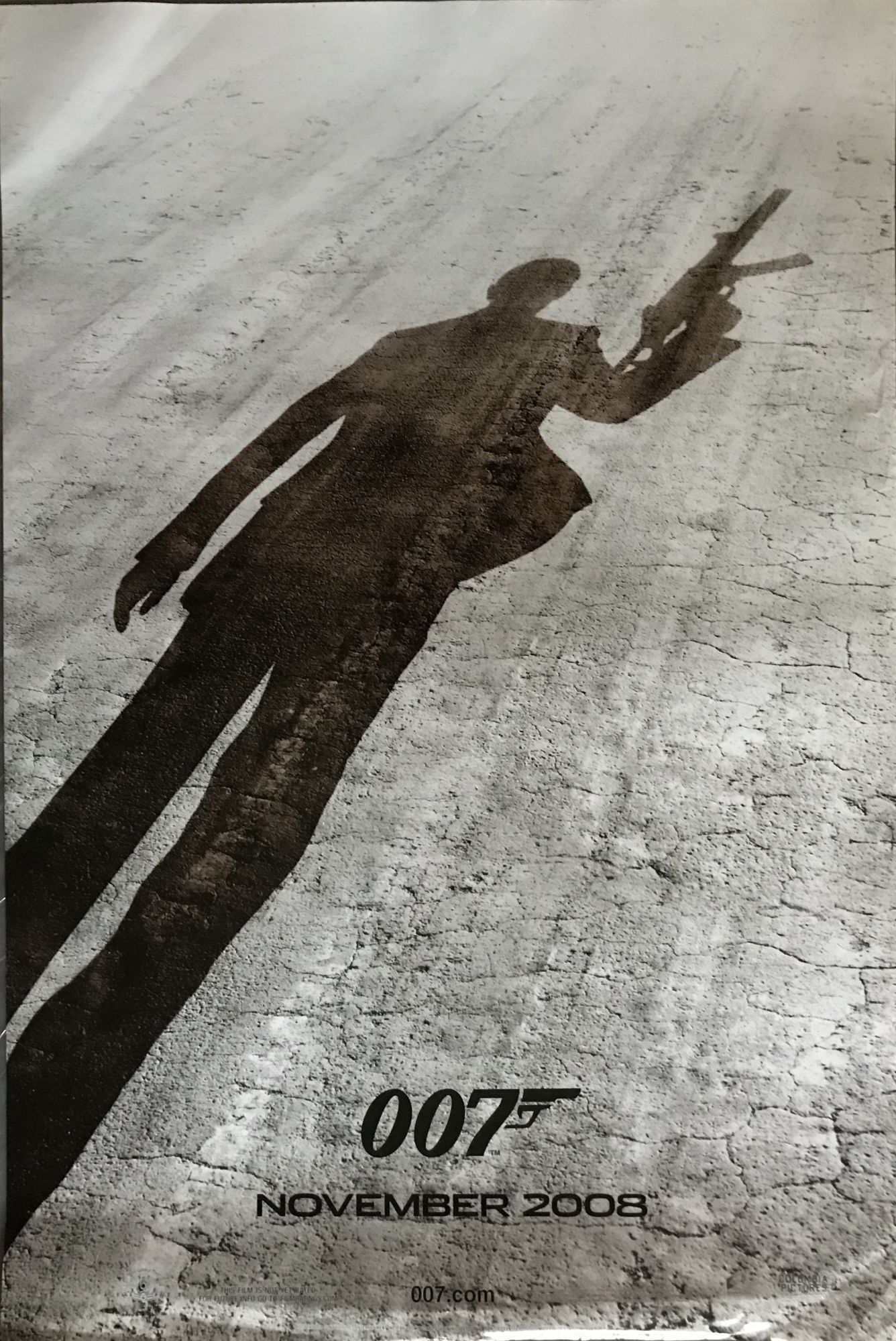 MOVIE POSTER Quantum of Solace | Ian Lancaster FLEMING