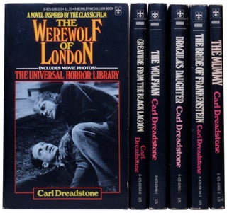 Item #59417 Complete Universal Horror Library. The Werewolf of London; Creature from the Black...