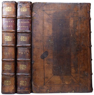Item #59425 The Works of John Locke. Includes: An Essay concerning Human Understanding, Some...