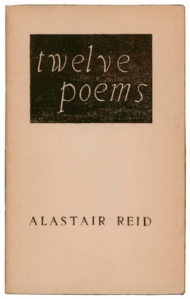 Item #59456 Twelve Poems. Alastair REID, Josef SEKALSKI