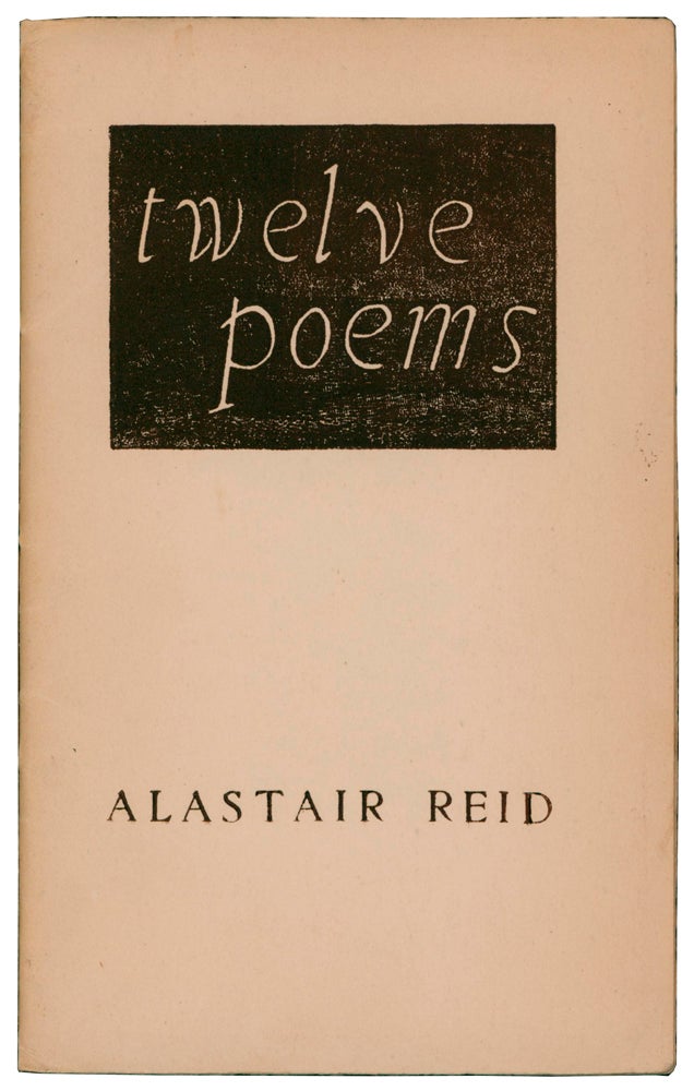 Item #59456 Twelve Poems. Alastair REID, Josef SEKALSKI.