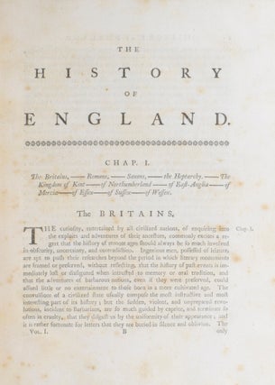 The History of England, from the Invasion of Julius Caesar to the Accession of Henry VII; under the House of Tudor; the Revolution in 1688.