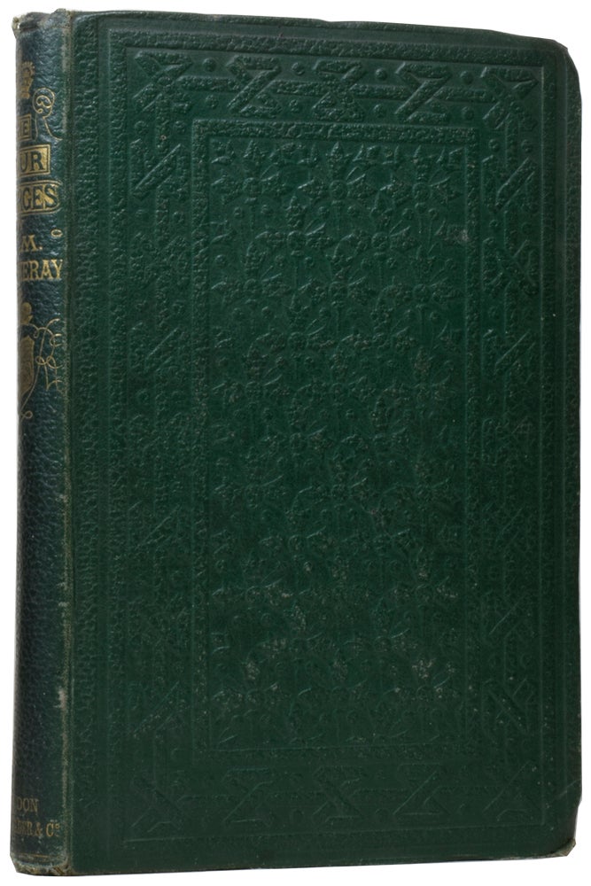 Item #59808 The Four Georges. Sketches of Manners, Morals, Court, and Town Life. William Makepeace THACKERAY.
