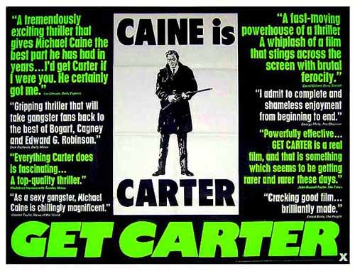 Item #59836 [MOVIE POSTER] Get Carter. Ted LEWIS, Michael CAINE.