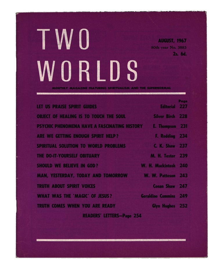 Item #59847 Two Worlds. No.3883.