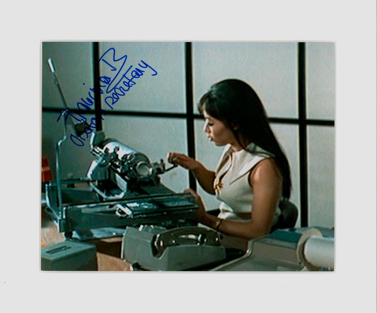 Item #59870 Signed Francesca Tu Still from the film 'You Only Live Twice' (1967). Francesca TU, born 1943.