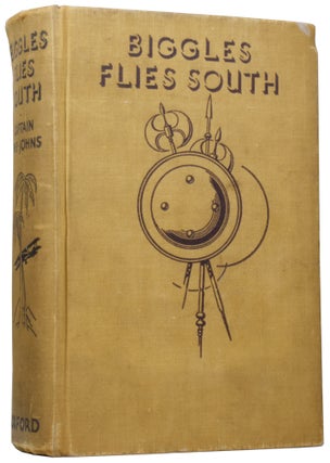 Item #59873 Biggles Flies South. Howard LEIGH, Jack NICOLLE, illustrators