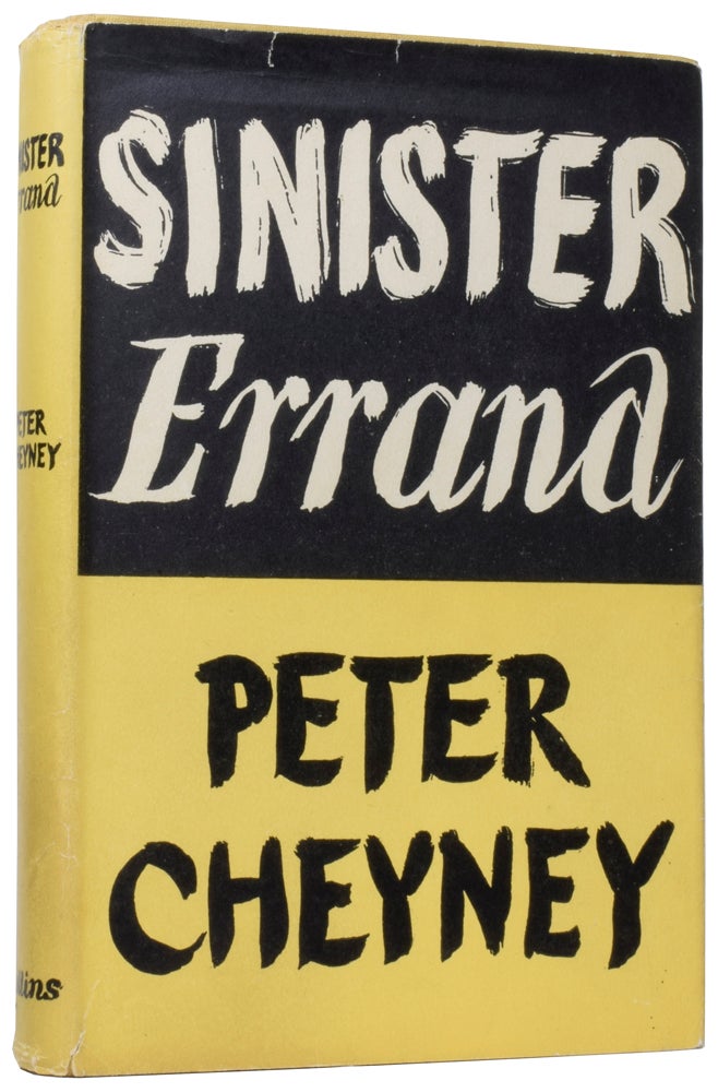 Item #59905 Sinister Errand. Peter CHEYNEY.