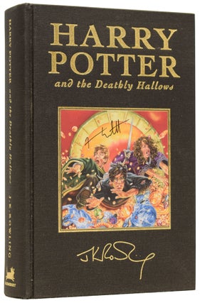 Item #59931 Harry Potter and the The Deathly Hallows. J. K. ROWLING, born 1965