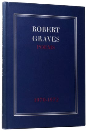 Item #60031 Poems 1970-1972. Robert GRAVES